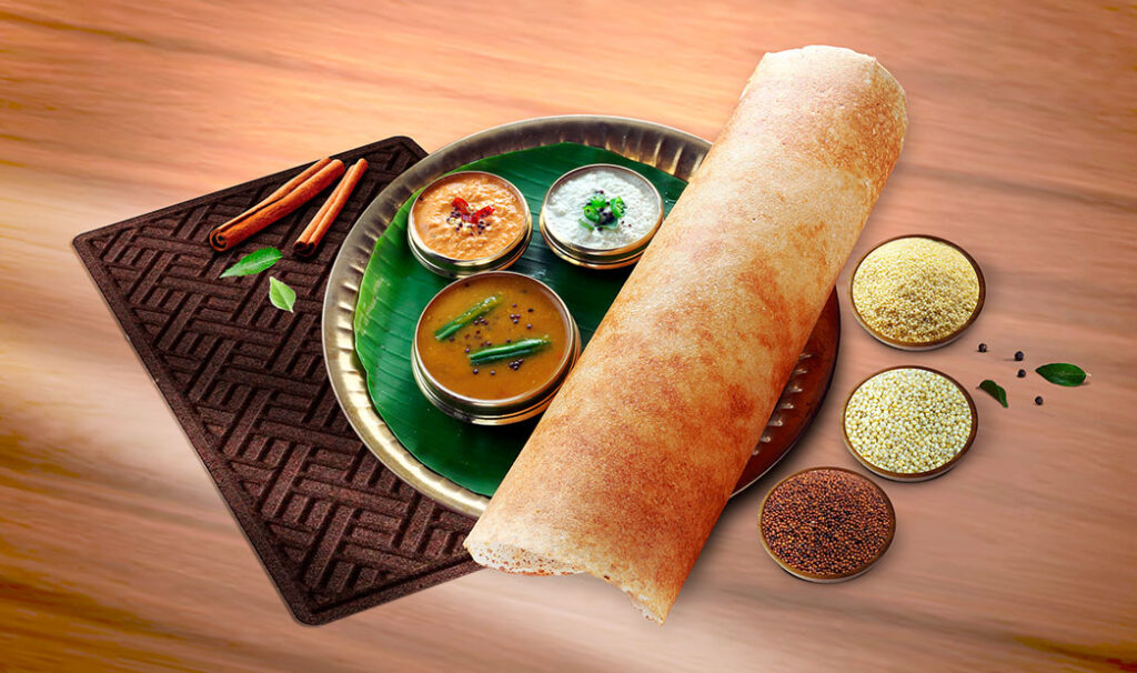 Health Basket Multi Millet Dosa Mix 4 Variants Powstik