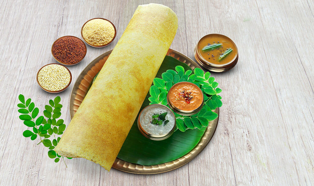 Health Basket Multi Millet Dosa Mix 4 Variants Powstik