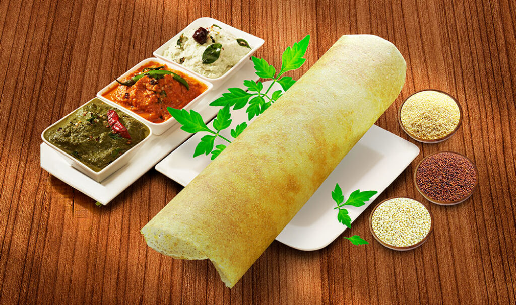 Health Basket Multi Millet Dosa Mix 4 Variants Powstik